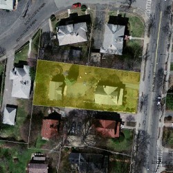 367 Waltham St, Newton MA 02465-1745 aerial view