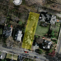 11 Church St, Newton MA 02458-2015 aerial view