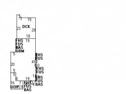 291 Tremont St, Newton MA  02458-2113 floor plan