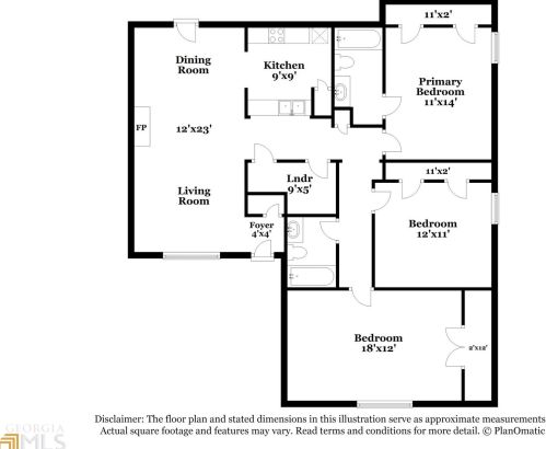 6096 Creekford Dr, Lithonia GA  30058-7959 exterior