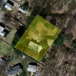 318 River St, Newton MA  02465-1438 aerial view