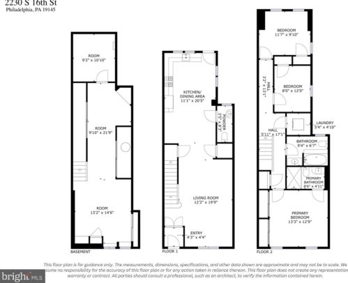 2230 16 St, Philadelphia PA 19132-4418 exterior