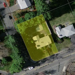 422 Brookline St, Newton MA 02459-3145 aerial view