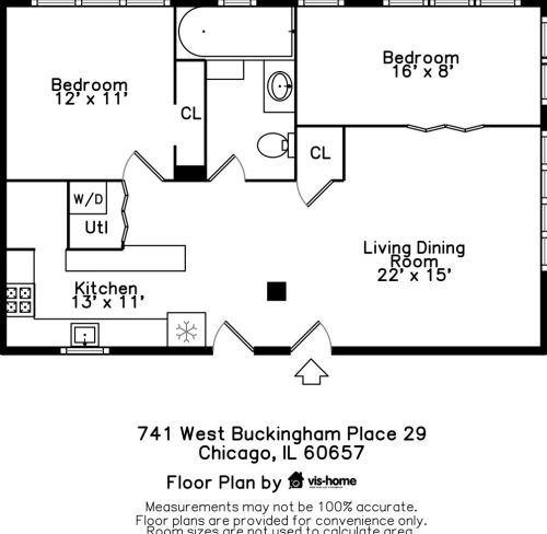 741 Buckingham Pl, Chicago IL 60657-2567 exterior