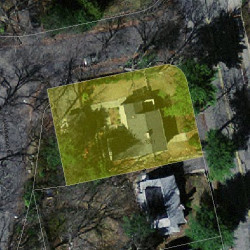 1361 Walnut St, Newton MA 02461-1851 aerial view