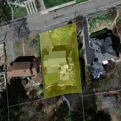 20 Fairfax St, Newton MA  02465-2607 aerial view