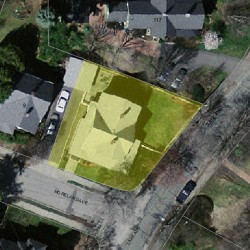 3 Moreland Ave, Newton MA 02459-2114 aerial view