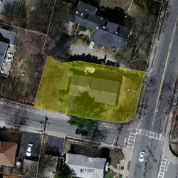 5 Derby St, Newton MA 02465-1621 aerial view