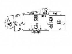 45 Buswell Park, Newton MA 02458-2304 floor plan
