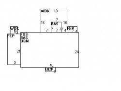 59 Carlton Rd, Newton MA 02468-1913 floor plan