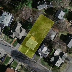 99 Arlington St, Newton MA 02458-2456 aerial view