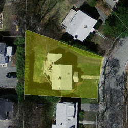 29 Fordham Rd, Newton MA 02465-1206 aerial view