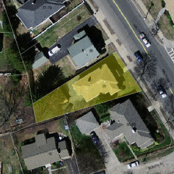 89 Waltham St, Newton MA 02465-1327 aerial view