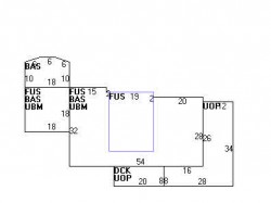 257 Prince St, Newton MA  02465-2954 floor plan