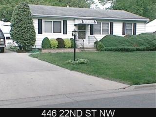 446 22nd St, Cedar Rapids IA  52405-3635 exterior
