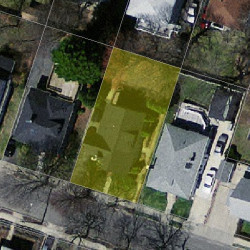 11 Dana Rd, Newton MA  02465-1144 aerial view