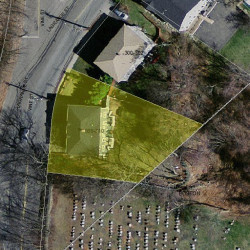 310 Lagrange St, Boston MA  02132-3432 aerial view