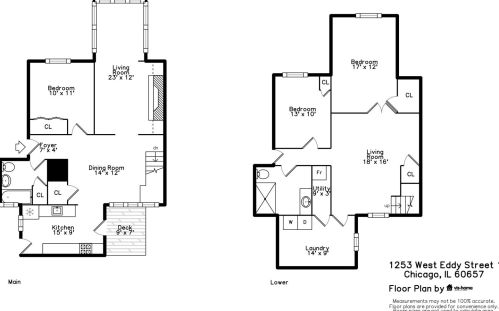 1253 Eddy St, Chicago IL 60657-1429 exterior