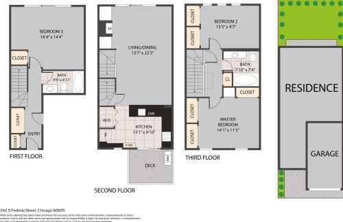 1242 Federal St, Chicago IL 60605-3388 exterior