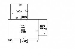 340 Ward St, Newton MA 02459-1216 floor plan