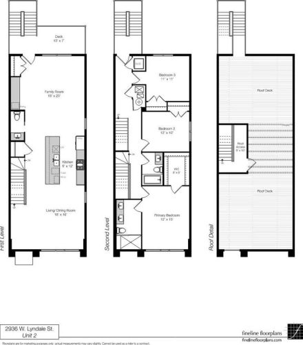 2938 Lyndale St, Chicago IL  60647-2901 exterior