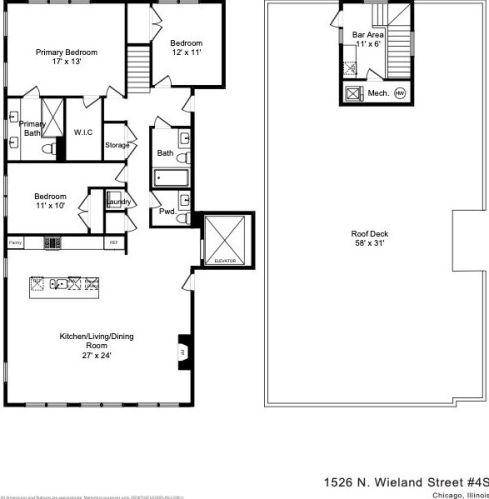 1526 Wieland St, Chicago IL 60610-1233 exterior