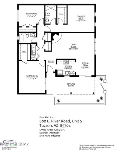 600 River Rd, Tucson AZ 85704-5832 exterior