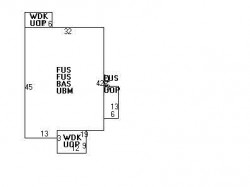 50 Arlington St, Newton MA  02458-2424 floor plan