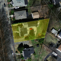 82 Circuit Ave, Newton MA 02461-1603 aerial view