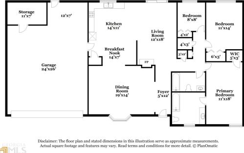 6775 Timberclair Ct, Lithonia GA  30058-3010 exterior