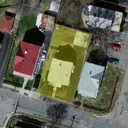 31 Sharon Ave, Newton MA 02466-2522 aerial view