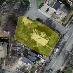 1469 Centre St, Newton MA 02461-1230 aerial view