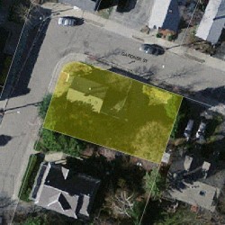 100 Gardner St, Newton MA  02458-1405 aerial view