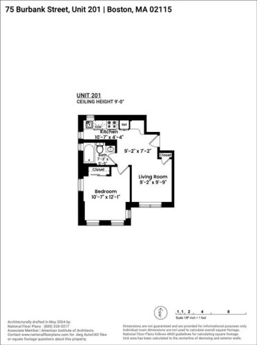 75 Burbank St, Boston MA 02115 exterior