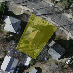 48 Daniel St, Newton MA 02459-2502 aerial view