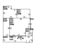 41 Eliot Memorial Rd, Newton MA  02458-2703 floor plan
