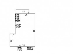 15 Newtonville Ave, Newton MA 02458-1938 floor plan