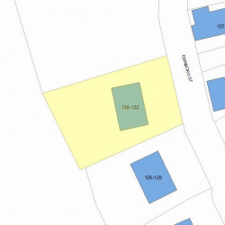 130 Edinboro St, Newton MA 02460-1302 plot plan