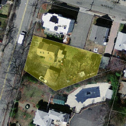 248 Cherry St, Newton MA 02465-1605 aerial view