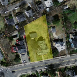 163 Lincoln St, Newton MA 02461-1501 aerial view