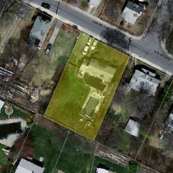 65 Adams Ave, Newton MA 02465-1001 aerial view