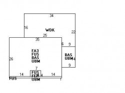 36 Rockledge Rd, Newton MA 02461-1800 floor plan