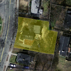 150 Cherry St, Newton MA 02465-1239 aerial view