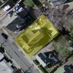 180 Chapel St, Newton MA 02458-1308 aerial view