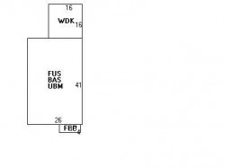 27 Wade St, Newton MA  02461-1714 floor plan