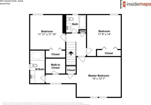 2451 Inverloch Cir, Duluth GA 30096-6257 exterior