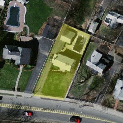 355 Crafts St, Newton MA  02460-1116 aerial view