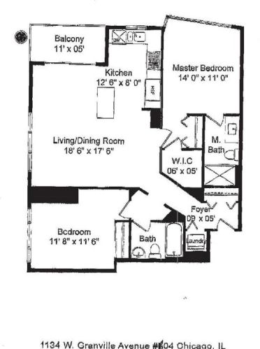 1134 Granville Ave, Chicago IL  60660-2013 exterior