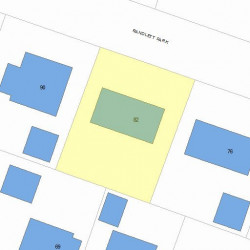 82 Randlett Park, Newton MA 02465-1719 plot plan