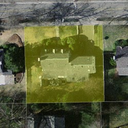 46 Mill St, Newton MA 02459-1125 aerial view